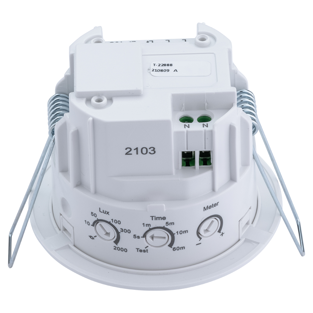 Motion Sensor, PIR Technology 360°, 100-240V, Recess Type