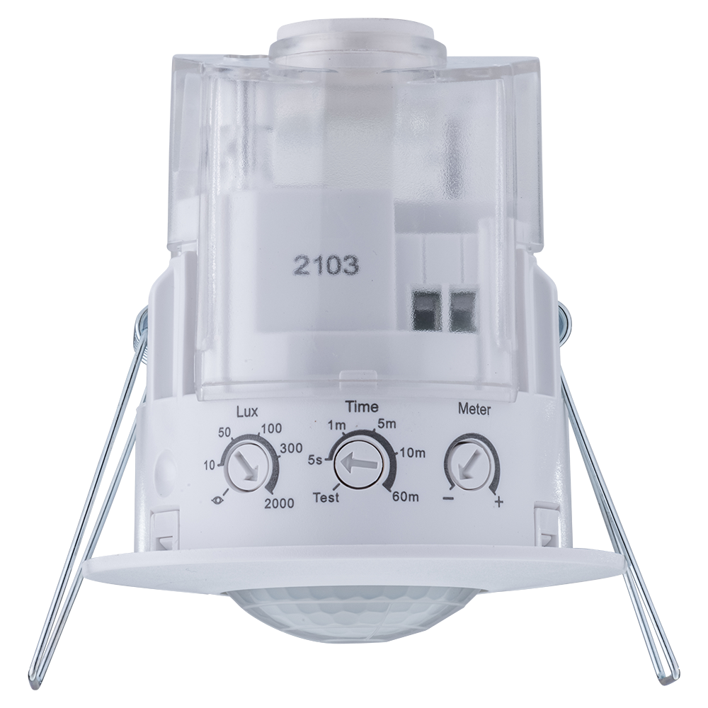 Motion Sensor, PIR Technology 360°, 100-240V, Recess Type